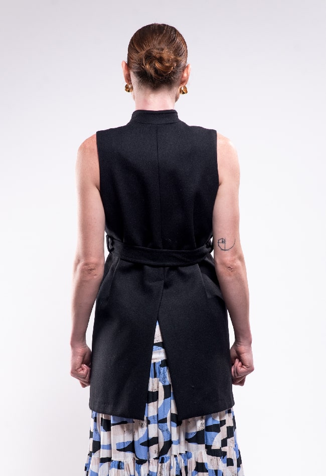 Abrigo 3 en 1 Slimfit (chaleco, torera y abrigo) - Imagen 9