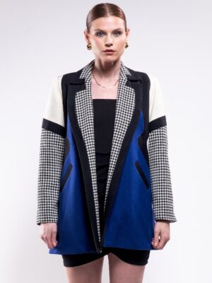 Alternative view of Abrigo de lana largo a la cadera