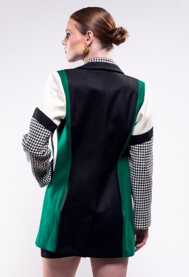 Abrigo de lana largo a la cadera - Imagen 10